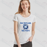 No Scotland No Party Scotland Football T-shirt for World Cup - Various Sizes - Design 7