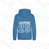 Personalised Leavers Hoodies. Custom Class of 2025 Graduation Hoodie - Nursery, Primary School, High School, College, University