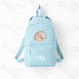 Personalised Kids Mini Rainbow Unicorn Backpack