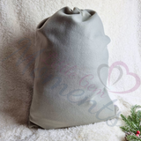 Personalised Personalised Luxury Plush Santa Sacks and Stocking Sets - Red or Grey