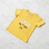 Personalised Baby "My 1st Easter" T-shirt - Easter Train Design