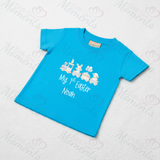 Personalised Baby "My 1st Easter" T-shirt - Easter Train Design