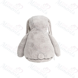 Personalised Giant "My First Easter" Bunny Teddy. Custom Grey Easter Bunny Plush