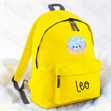 Custom Kawaii Dumpling School Bag