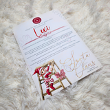 Personalised Elf Arrival Letter for December 1st - Climbing Elf