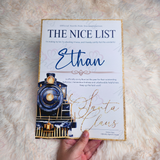 Personalised Express Train Nice List Certificate from Santa Claus. Custom Christmas Eve Box Filler - Pink or Navy