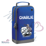 Personalised Boot Bag with Football Splash Design