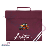 Personalised Tractor Book Bag - Design 2