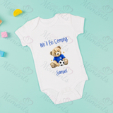 Personalised "We'll Be Coming" Scotland World Cup Baby Bodysuit