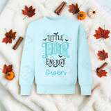 Little Terror Energy Sweatshirt | Halloween Toddler Matching Top | Kids Halloween Sweatshirt | Available In A Range Of Colours