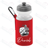 Personalised Football School Water Bottle