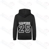 Personalised Leavers Hoodies. Custom Class of 2025 Graduation Hoodie - Nursery, Primary School, High School, College, University