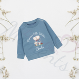 Custom Mummy's Little Valentine Sweatshirt. Baby's Valentine's Day Jumper -Multiple Colours