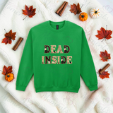 Dead Inside Sweatshirt | Adult Halloween Sweater | Available In A Huge Range Of Colours