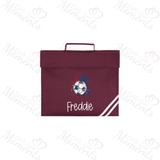 Personalised Football Splash Book Bag