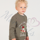 Custom Mummy's Little Valentine Sweatshirt. Baby's Valentine's Day Jumper -Multiple Colours - Bunny Rabbit