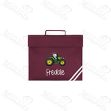 Personalised Tractor Book Bag - Design 3
