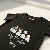 Personalised Baby "My 1st Easter" T-shirt - Easter Train Design