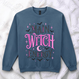 Main Witch Energy Sweatshirt | Mummy And Me Halloween Jumper | Adult Halloween Sweater