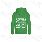 Personalised Leavers Hoodies. Custom Class of 2025 Graduation Hoodie - Nursery, Primary School, High School, College, University