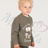 Custom Mummy's Little Valentine Sweatshirt. Baby's Valentine's Day Jumper -Multiple Colours