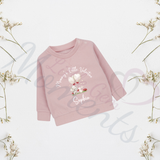 Custom Mummy's Little Valentine Sweatshirt. Baby's Valentine's Day Jumper -Multiple Colours