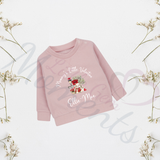 Custom Mummy's Little Valentine Sweatshirt. Baby's Valentine's Day Jumper -Multiple Colours - Bunny Rabbit