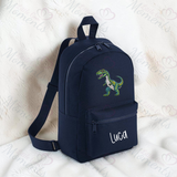 Personalised Kids Dinosaur Mini Backpack