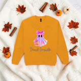 Dead Inside With Ghost Sweatshirt | Adult Halloween Sweater | Available In A Huge Range Of Colours