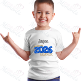 Personalised Class of 2026 Leavers Graduation T-shirt - Balloon Design