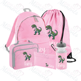 Personalised Mega Back To School Essentials Bundle - Green Dinosaur