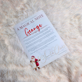 Personalised "A Magical Note" Christmas Letter from Santa. Custom Xmas Santa Letter.