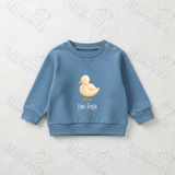 Personalised Little Chick Sweatshirt. Custom Baby/Toddler/Kids Jumper