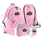 Personalised Mega Back To School Essentials Bundle - Monster Truck