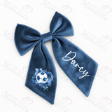 Personalised Scotland World Cup Football Hair Bow