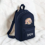 Personalised Kids Mini Rainbow Unicorn Backpack