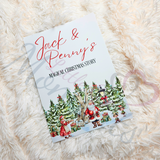 Personalised Christmas Story Book. Christmas Eve Box Fillers. Kids Custom Santa Story Booklet.