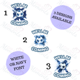 We'll Be Coming Bucket Hat - Scotland Football World Cup Hat - Design 4