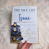 Personalised Express Train Nice List Certificate from Santa Claus. Custom Christmas Eve Box Filler - Pink or Navy