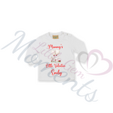 Personalised Mummy's Little Valentine Long Sleeved Top - Baby and Toddler