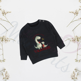 Custom My Mummy Is My Valentine Dino Sweatshirt. Baby's Valentine's Day Jumper -Multiple Colours