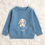 Personalised "My Very First Easter" Bunny Sweatshirt. Baby/Toddler Jumper - Very First Easter Design