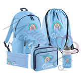 Personalised Mega Back To School Essentials Bundle Rainbow