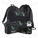 Personalised Mega Back To School Essentials Bundle - Green Dinosaur