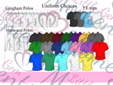 Personalised Mega Back To School Bundle - Fully Custom School Girl Dolly