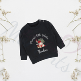 Custom Mummy's Little Valentine Sweatshirt. Baby's Valentine's Day Jumper -Multiple Colours - Bunny Rabbit