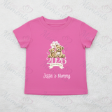 Personalised Our First Mother's Day 2026 Organic Cotton Baby Tee