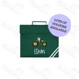 Personalised Tractor Book Bag - Design 3