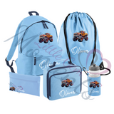 Personalised Mega Back To School Essentials Bundle - Monster Truck