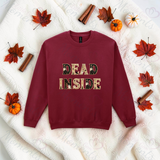 Dead Inside Sweatshirt | Adult Halloween Sweater | Available In A Huge Range Of Colours